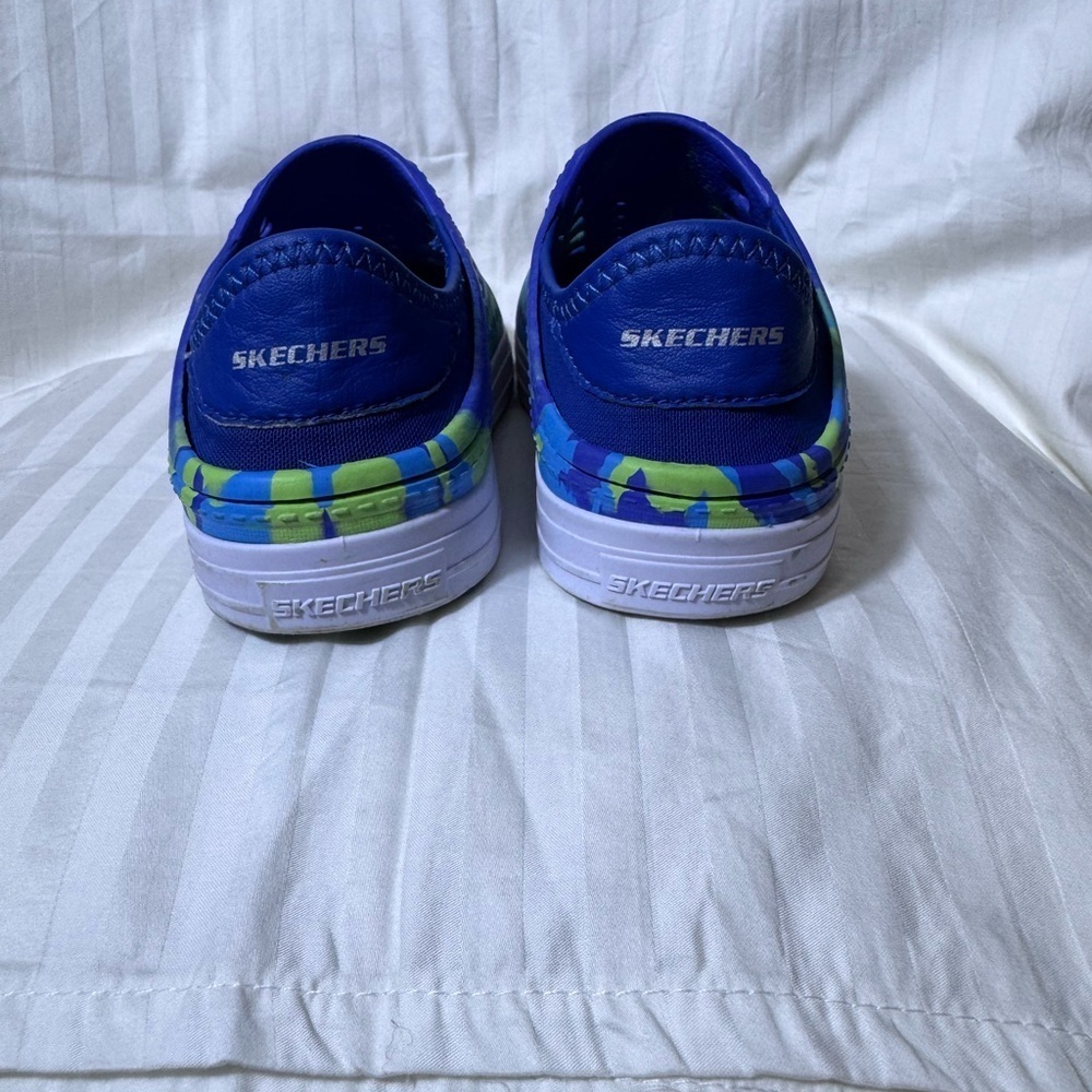 Skechers Solar Surge Blue Lime Boys Water Play Sandal Sneakers Size 13 - Picture 6 of 10